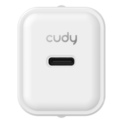 Cudy - Сетевое зарядное устройство мощностью 20 Вт с портом USB-C и поддержкой технологии GaN CH20