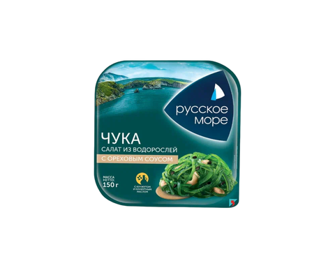РМ салат из морск вод Чука с орех соус 150гр