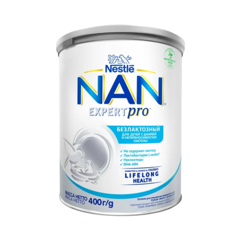 Молочная смесь Нан Безлактозный 400г