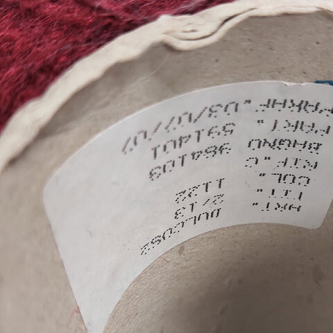 Альпака с мериносом LANIFICIO DELL OLIVO DULCOS 2/13 бордовый меланж