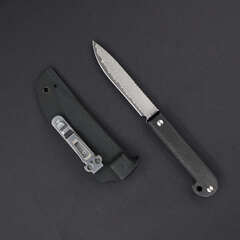 Ataman Damascus Black Micarta