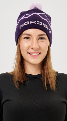 Шапка Nordski Track Plum