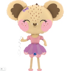 Г Ходячая фигура, Мышка Балерина, 36''/91 см, 1 шт.