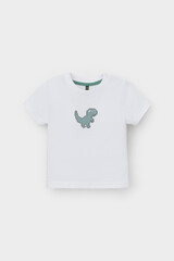 фуфайка  для мальчика  КР 302738/белый к558