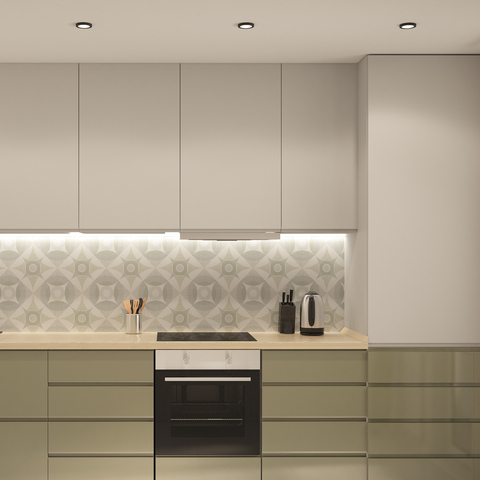 Встраиваемый светильник Denkirs Enkel DK3012-BK