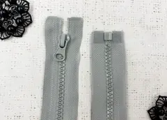 Молния трактор T5 замок усил.зв., L 70 см, светло-серый