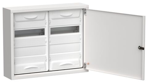 TITAN 5 Корпус мет. ЩРн-48 (2х24) 460х570х140 IP31 бел IEK