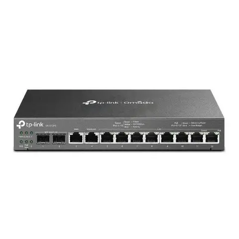Маршрутизатор TP-LINK ER7212PC Гигабитный VPN-маршрутизатор Omada с портами PoE+ и контроллером