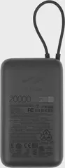 Мобильный аккумулятор Xiaomi BHR9740GL 20000mAh QC3.0/PD2.0 22.5W 3A USB-A/USB-C темно-серый — фото 2