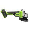 Угловая шлифовальная машина акк. Greenworks AG590, 24V, б/щет, 125 мм, 8500 об/мин, Anti-Kickback, 1х5Ач, быстрое ЗУ, кор (3201007CUG) — фото 8