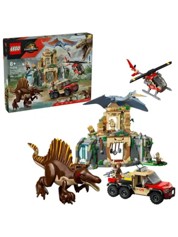 Конструктор Jurassic World 76976 Воздушная миссия Спинозавр