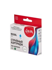 Струйный картридж Sakura CN054AE (№933XL Cyan) для HP Officejet 6100, 6600, 6700, 7110, 7510, 7512, 7610, 7612, пигментный тип чернил, голубой, 14 мл., 920 к.