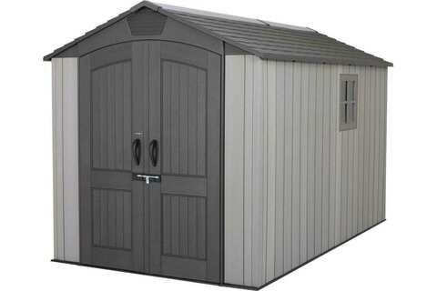 Пластиковый хозблок LifeTime WoodLook 7x12