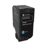 Тонер-картридж для принтеров Lexmark CS720, CS725, CX725 голубой (cyan). Ресурс 3000 стр (74C50C0)