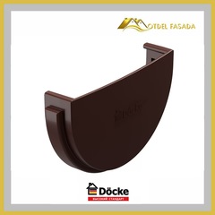 Заглушка для желоба Docke STANDARD Шоколад.