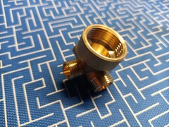 Штуцер UNITED PARTS 5-выводной 3/8