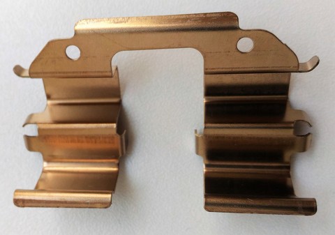 ПРУЖИНА ПРИЖИМНАЯ ПЕРЕДНИХ КОЛОДОК (НАПРАВЛЯЮЩАЯ) MATIZ GM