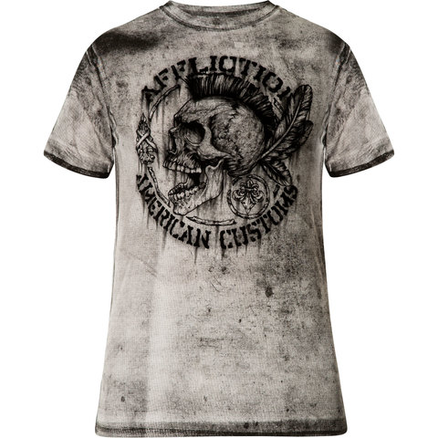 Affliction | Футболка мужская AC NATIVE PETROL A22395 перед