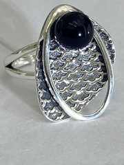 Алоза (кольцо  из серебра)