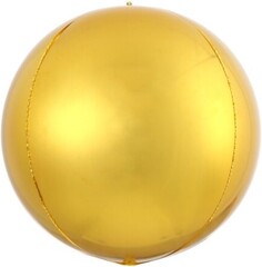 К Сфера 3D, Золото, 18''/46 см, 1 шт.