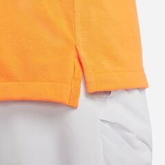 Поло теннисное Nike Rafa Slim Polo - vivid orange/white/baltic blue