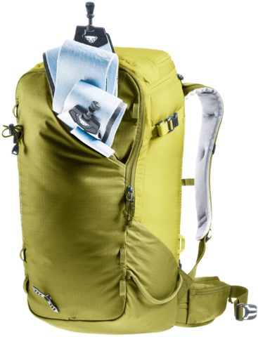 Картинка рюкзак для сноуборда Deuter Freerider Pro 34+ Cactus/Sprout - 16