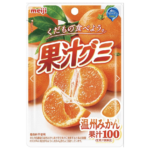 Мармелад с коллагеном Meiji, мандарин
