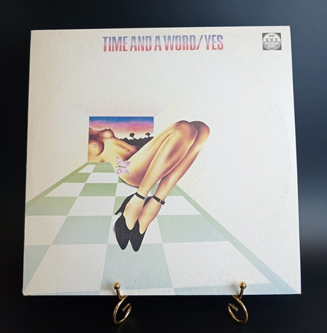 Yes – Time And A Word. . Виниловая пластинка 12 дюймов. Русский диск 1991 год
