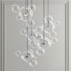 Люстра Balls Circular 24 Bubbles Chrome D100