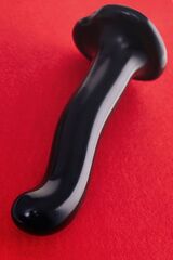 Черный стимулятор для пар P&G-Spot Dildo Size M - 18 см. - 