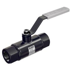 Кран стальной шаровой цельносварной ALSO КШ.М, DN-40 PN-40, длина-155мм, стандартнопроходной, муфта-муфта с ручкой