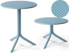 Стол пластиковый обеденный, Nardi Step + Step Mini, голубой