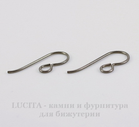 Швензы-крючки TierraCast 20х8 мм (цвет-античное серебро), пара