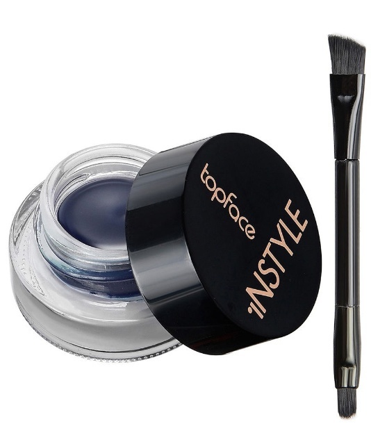 Topface Подводка гелевая для глаз Instyle "Gel Eyeliner" тон 04 ,тёмно-синий - PT552   (3,5 г)