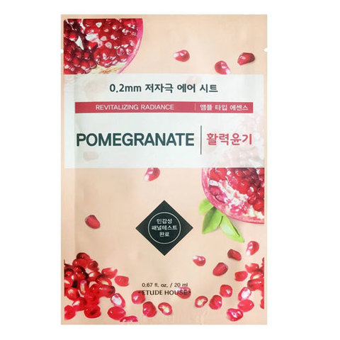 Etude House Therapy Air Mask Pomegranate - Маска тканевая с экстрактом граната