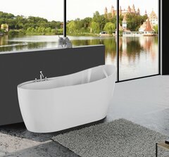 BelBagno BB301 Отдельностоящая, овальная акриловая ванна  1525x800x760 фото