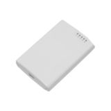 MikroTik PowerBOX with 650MHz CPU, 64MB RAM, 5xLAN (four with PoE out), RouterOS L4, outdoor case, PSU, PoE, mounting set
