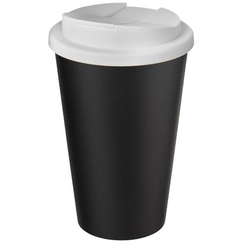Кружка с герметичной крышкой Americano® Eco из переработанного материала объемом 350 мл