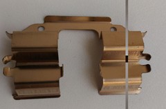 ПРУЖИНА ПРИЖИМНАЯ ПЕРЕДНИХ КОЛОДОК (НАПРАВЛЯЮЩАЯ) MATIZ GM