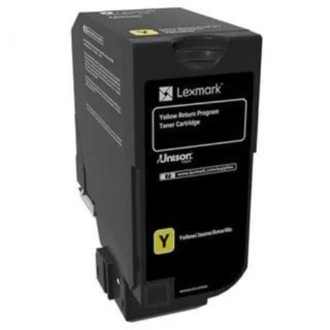 Тонер-картридж для принтеров Lexmark CS720, CS725, CX725 желтый (yellow). Ресурс 3000 стр (74C50Y0)