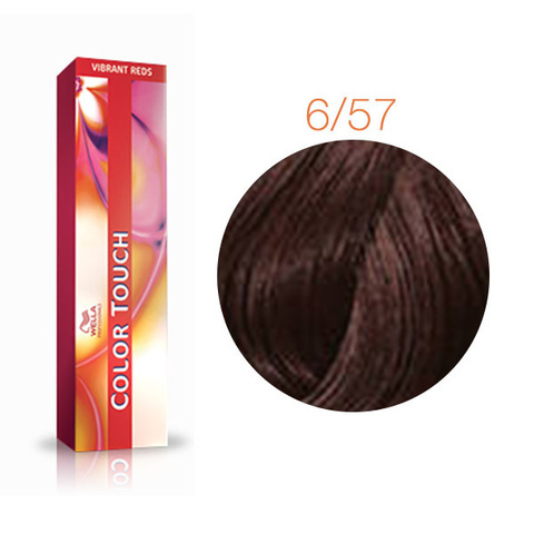 Wella Professional Color Touch Vibrant Reds 6/57 (Агат) - Тонирующая краска для волос