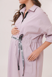 Платье для беременных 13473 сиреневая пудра