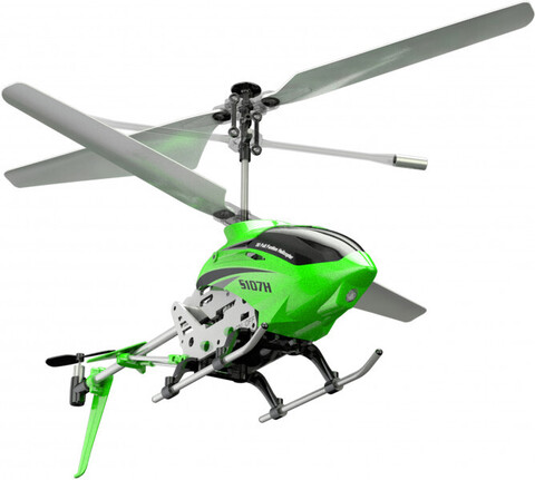 Радиоуправляемый вертолет Syma S107H Green 2.4G с функцией зависания - S107H