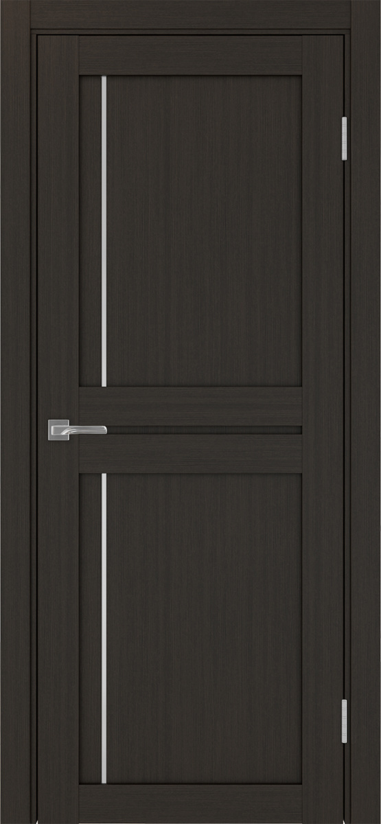 Дверь межкомнатная Оптима Порте Турин 523.111 АПП молдинг SC, цвет венге, экошпон, глухая