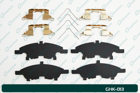 Комплект пластин для тормозных колодок G-brake GHK-013