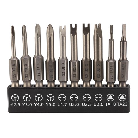 Набор бит Spanner/Tri-Wing/TA S2 50мм 10шт SGS 6350-10C