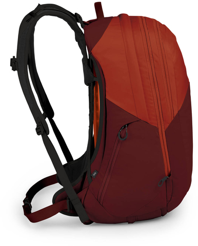 Картинка рюкзак велосипедный Osprey Radial 26 Rise/Orange - 4