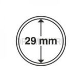 Круглые капсулы диаметром для монеты 29 mm, упаковка 10 шт.