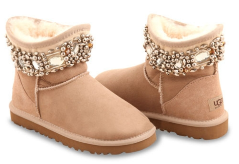 Ugg & Jimmy Choo Crystals Sand