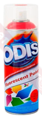 Краска-спрей ODIS флуоресцентный красный №1001 450мл (12)